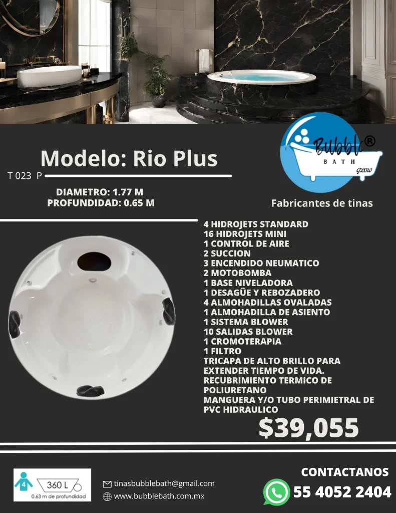 catalogo de tinas de baño