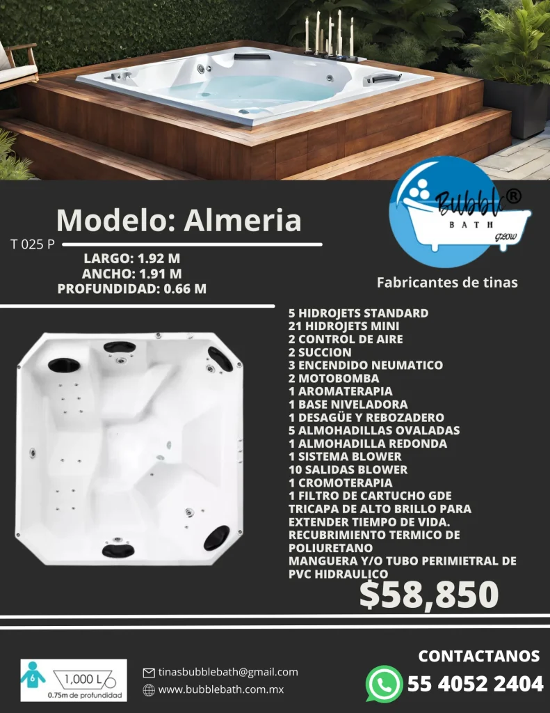 fabricante de tinas en mexico