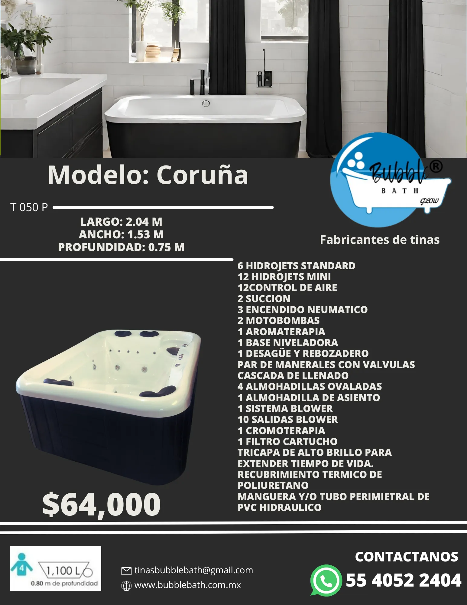 Tina Coruña Bubble Bath