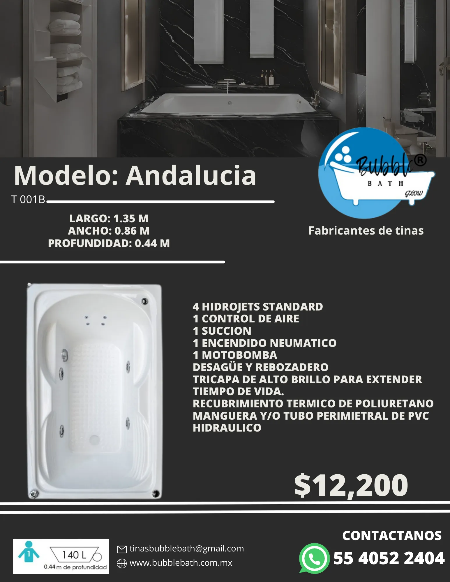 Tina Andalucía Bubble Bath