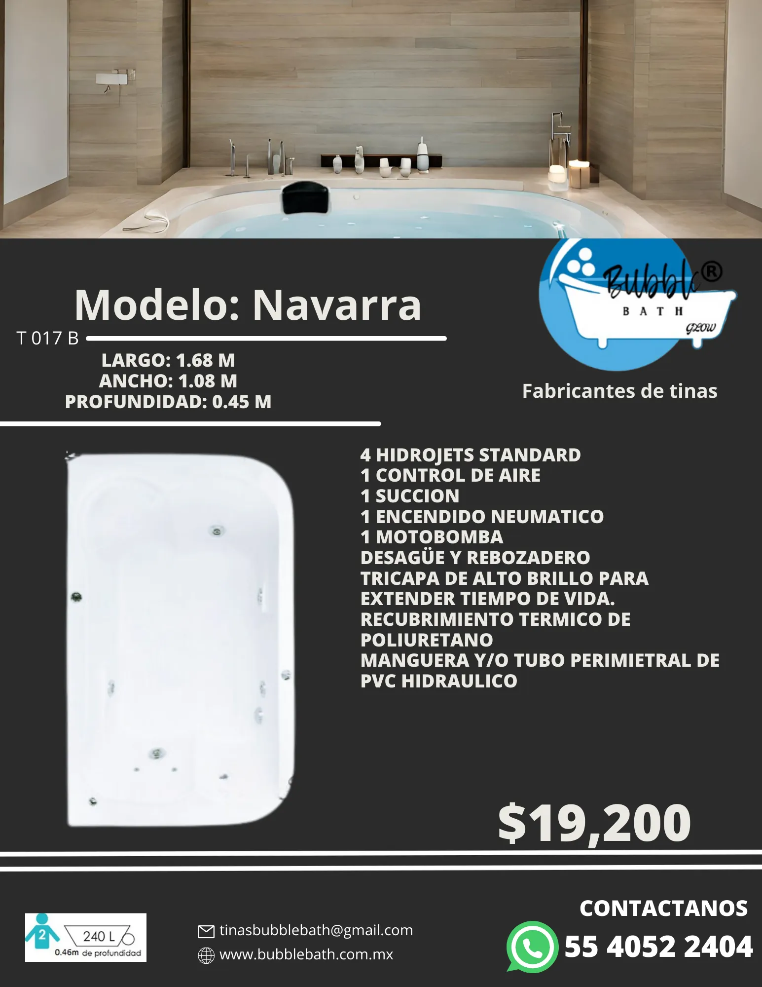 Tina Navarra Bubble Bath