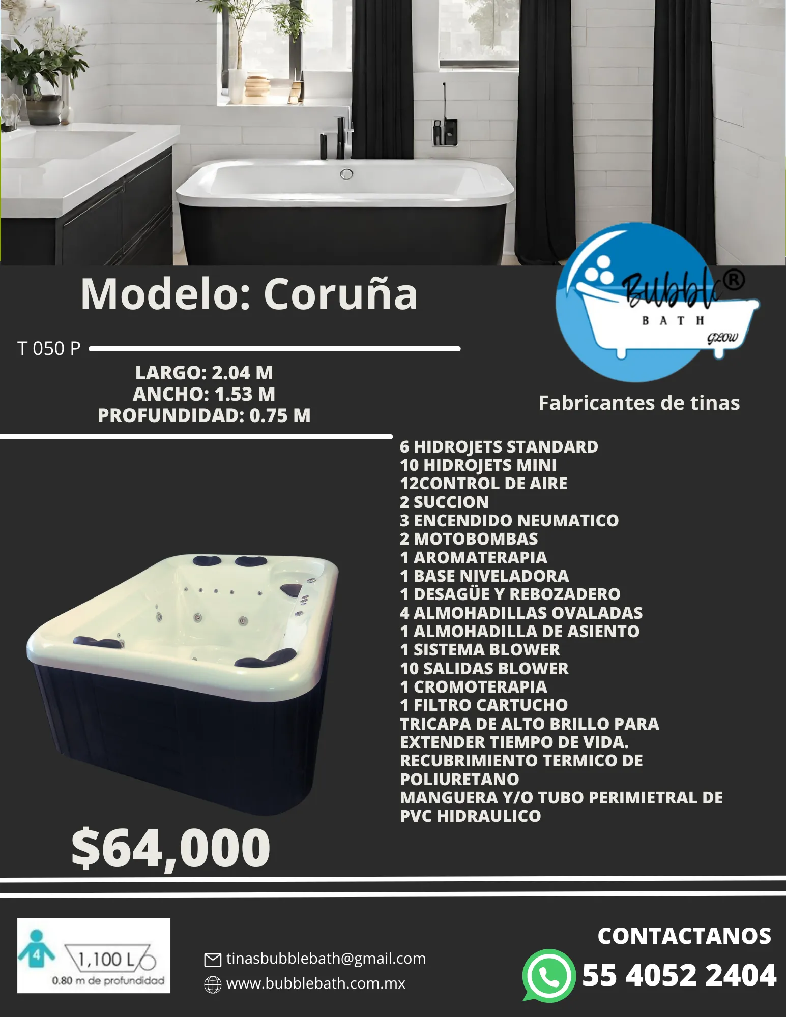 Tina Coruña Bubble Bath