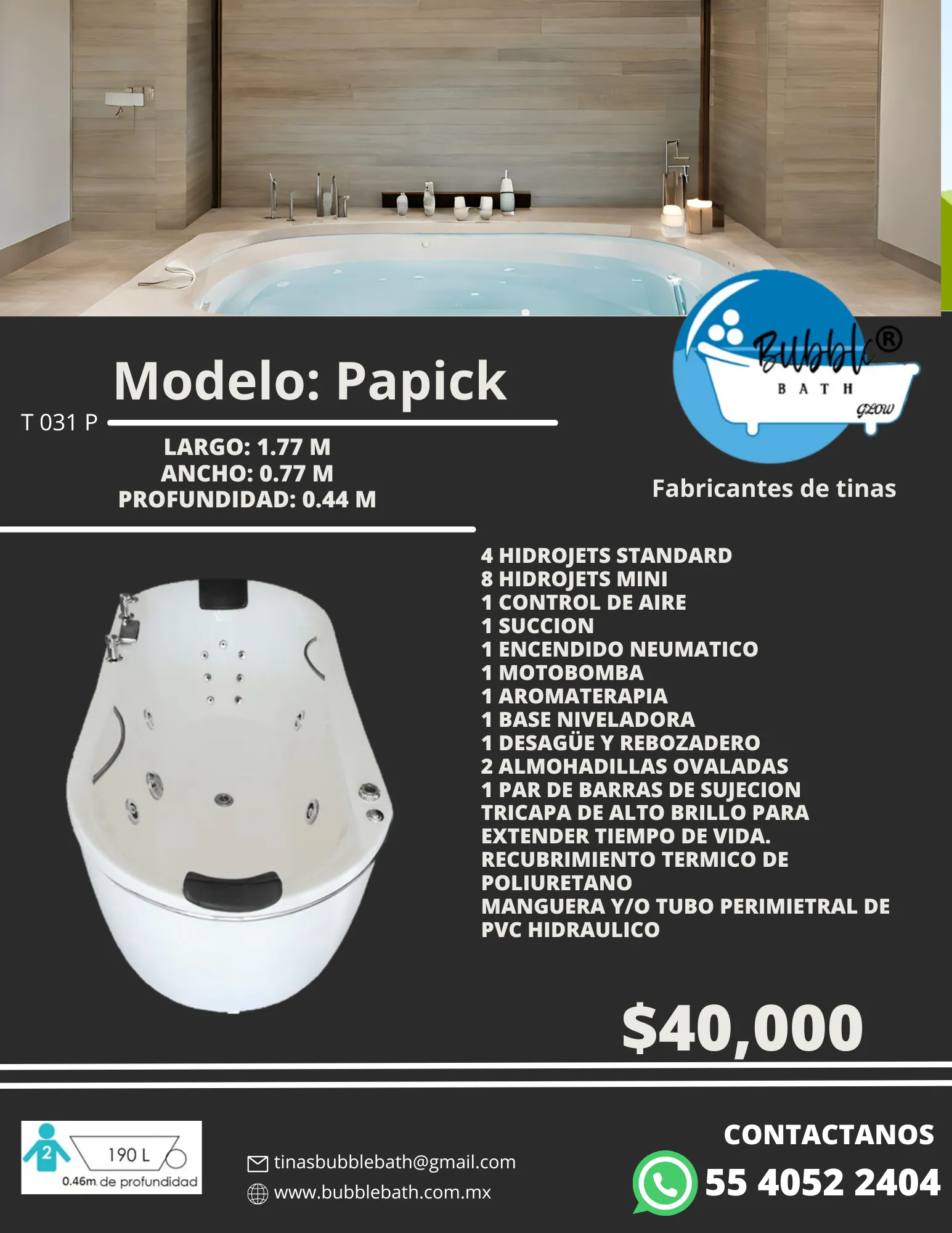 Tina Papick Bubble Bath