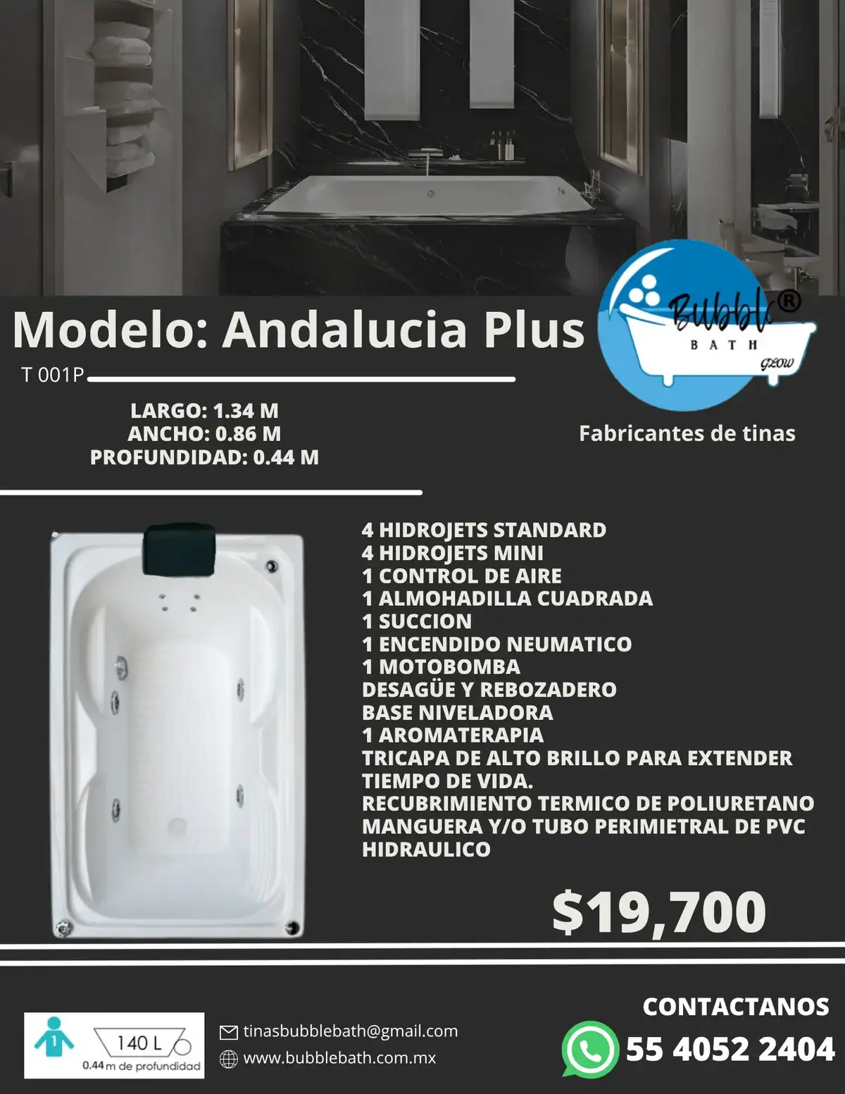 Tina Andalucía Plus Bubble Bath